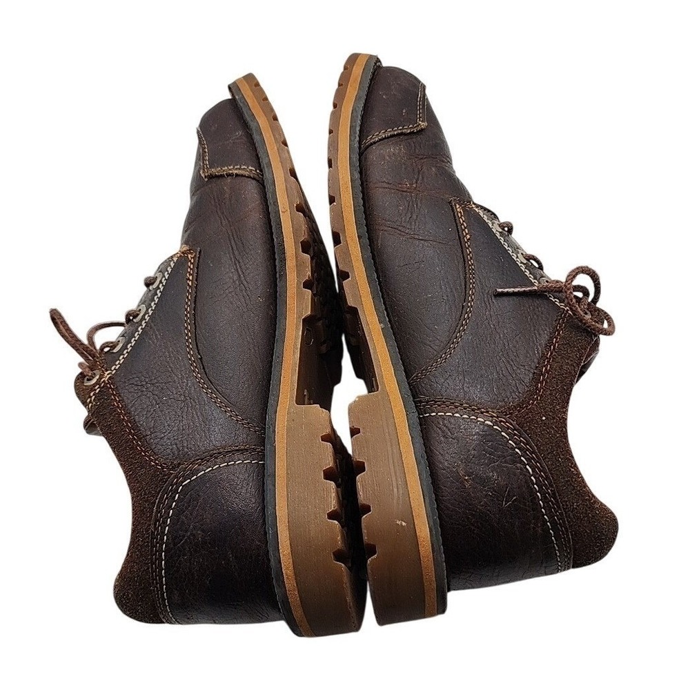 Timberland EarthKeepers Larchmont Oxfords Mens Size 9W Brown Leather - Picture 8 of 10